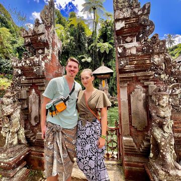 Beyond Bali Travel clients on their bespoke Bali trip