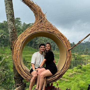 Beyond Bali Travel clients on a private-guided day in Bali