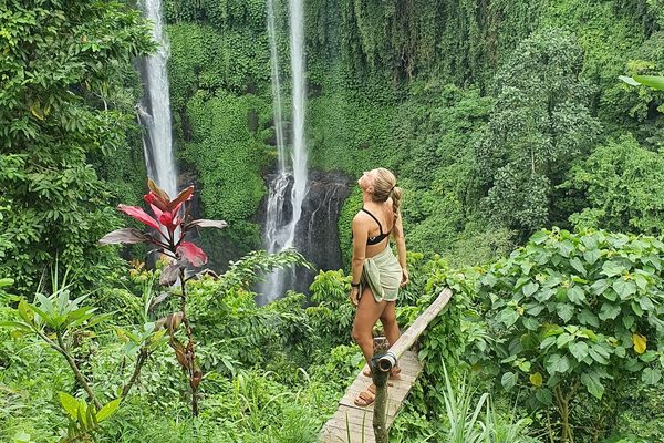 Ubud jungle waterfall — culture, wellness and slow-pace central Bali
